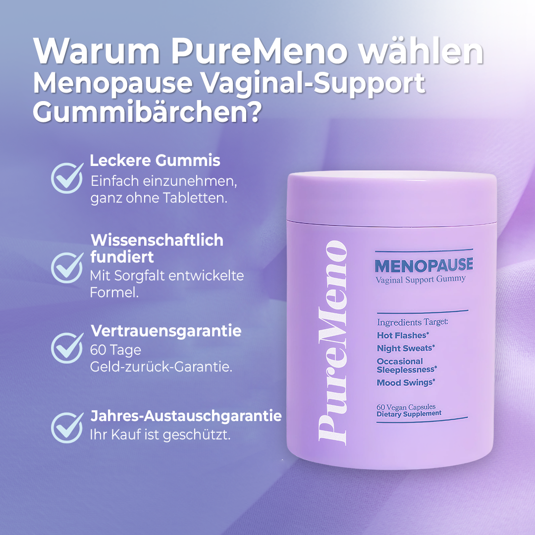 PureMeno Menopause Vaginal Support Gummy