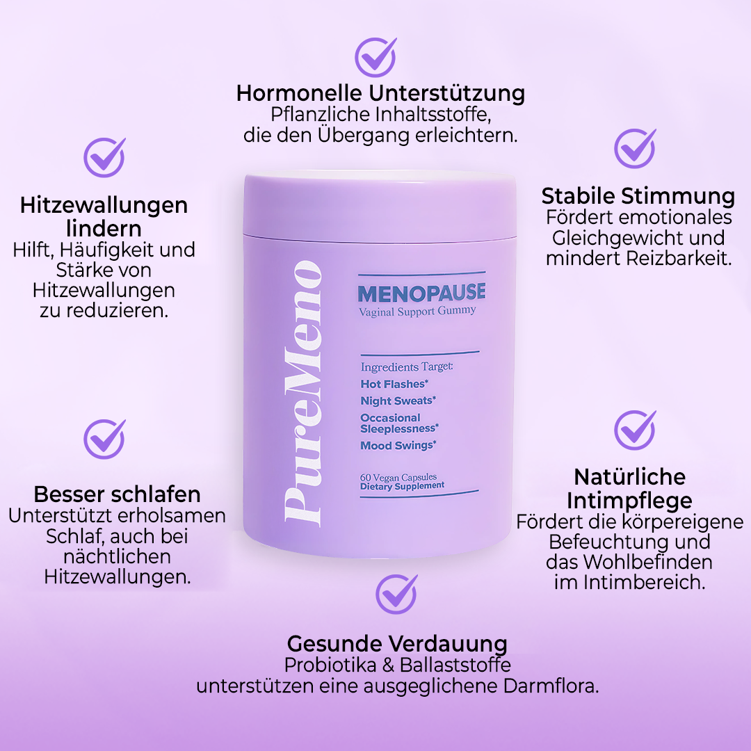 PureMeno Menopause Vaginal Support Gummy